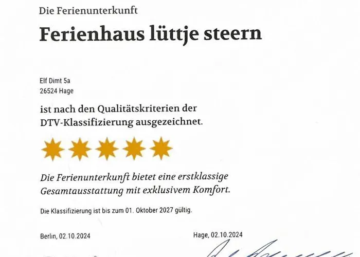 公寓 Luettje Steern 5 Sterne *